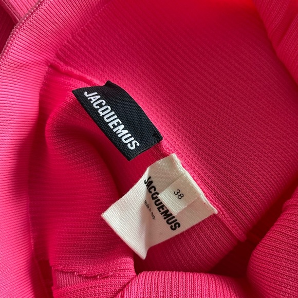 Jacquemus pink le papier le short lucca shorts - Picture 4 of 7